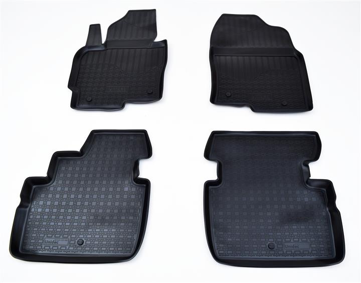 NorPlast NPA10-C55-060 Interior mats NorPlast rubber black for Mazda Cx-5 (2012-2016), 4 pc. NPA10C55060