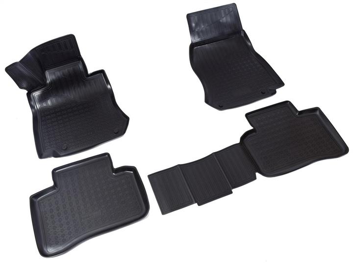 NorPlast NPA11-C56-525 Interior mats NorPlast rubber black for Mercedes Glc-class (2015-), 4 pc. NPA11C56525