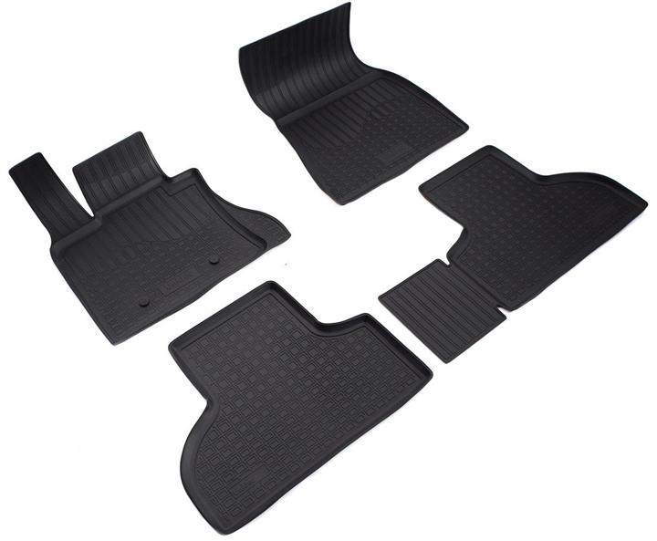 NorPlast NPA11-C07-700 Interior mats NorPlast rubber black for BMW X5 (2014-), 4 pc. NPA11C07700