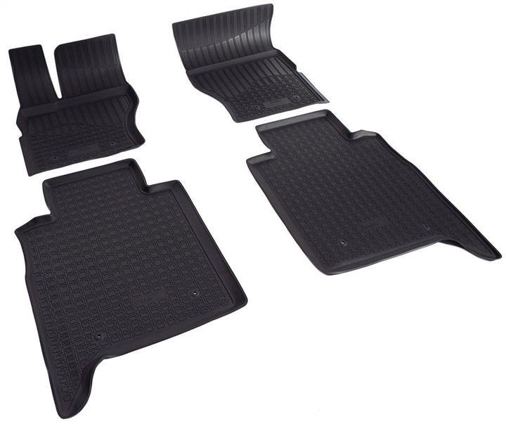 NorPlast NPA11-C46-501 Interior mats NorPlast rubber black for Land Rover Range rover (2013-), 4 pc. NPA11C46501