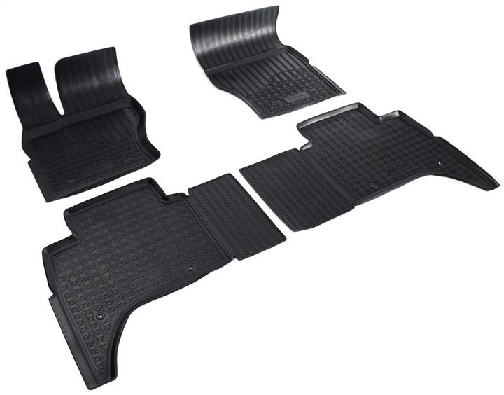 NorPlast NPA01-C46-620 Interior mats NorPlast rubber black for Land Rover Range rover sport (2013-), 4 pc. NPA01C46620