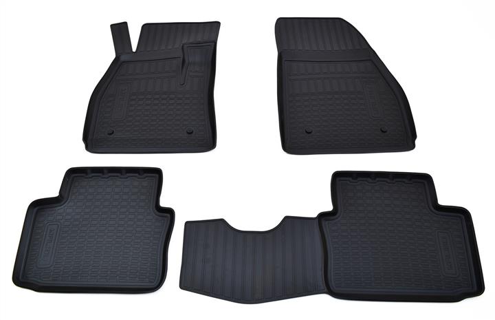 NorPlast NPA11-C12-450 Interior mats NorPlast rubber black for Chevrolet Malibu (2012-2016), 4 pc. NPA11C12450
