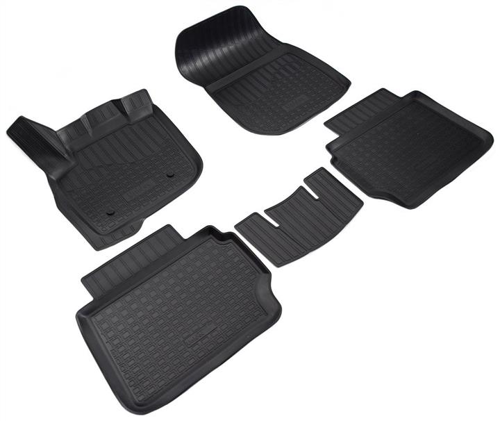 NorPlast NPA11-C22-500 Interior mats NorPlast rubber black for Ford Mondeo (2014-), 4 pc. NPA11C22500