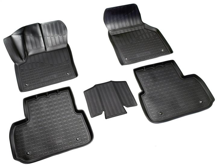 NorPlast NPA11-C46-070 Interior mats NorPlast rubber black for Land Rover Range rover sport (2013-), 4 pc. NPA11C46070