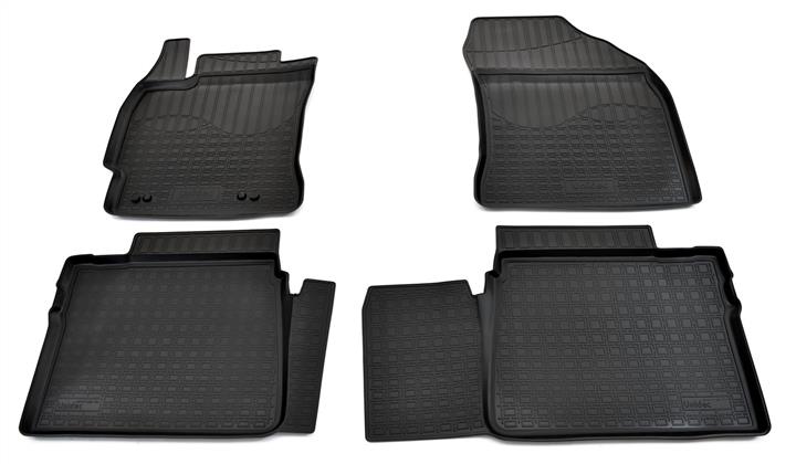 NorPlast NPA11-C88-150 Interior mats NorPlast rubber black for Toyota Corolla (2014-), 4 pc. NPA11C88150