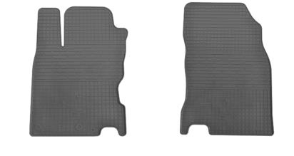 Stingray 1014072F Interior mats Stingray rubber black for Nissan Qashqai (2014-), 2 pc. 1014072F