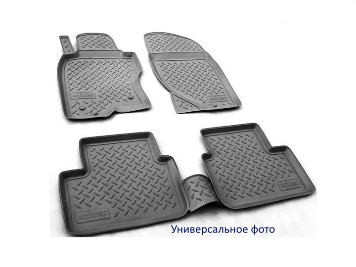 NorPlast NPA11-C95-511B Interior mats NorPlast rubber beige for Volkswagen Tiguan (2007-2015), 4 pc. NPA11C95511B