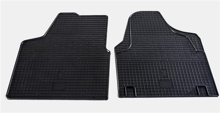 Stingray 1003102 Interior mats Stingray rubber black for Fiat Scudo (2007-2016), 2 pc. 1003102