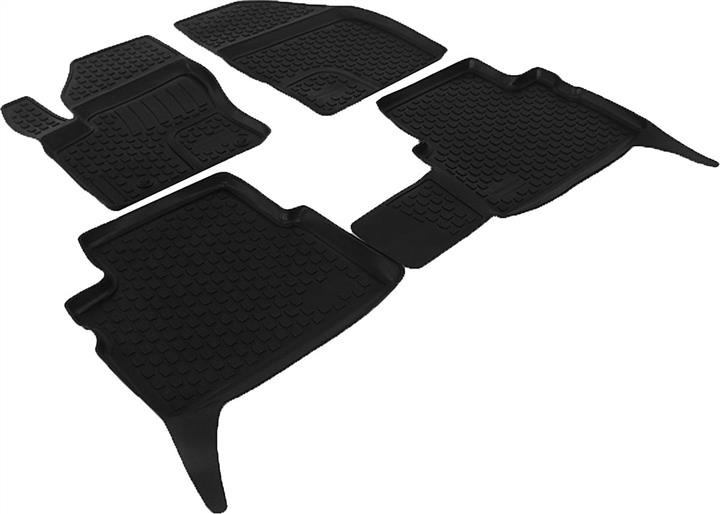 L.LOCKER 202110101 Interior mats L.LOCKER rubber black for Ford Kuga (2008-2012), 4 pc. 202110101
