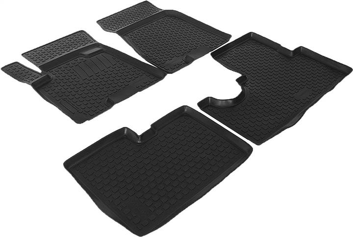 L.LOCKER 204050101 Interior mats L.LOCKER rubber black for Hyundai Tucson (2004-2014), 4 pc. 204050101