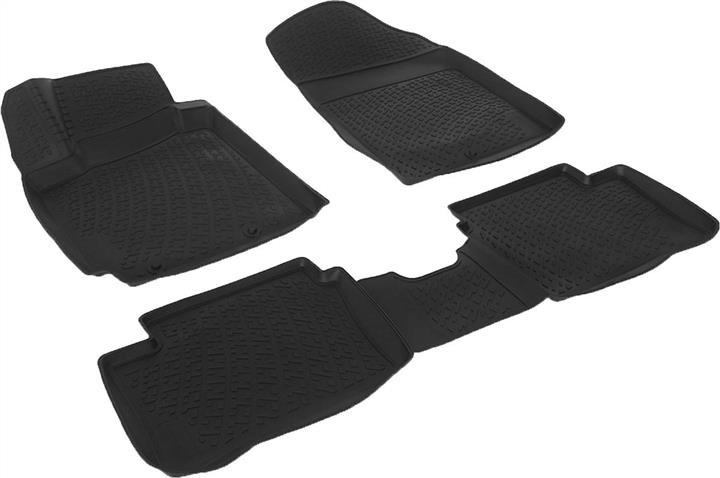 L.LOCKER 203060201 Interior mats L.LOCKER rubber black for KIA Picanto (2011-2016), 4 pc. 203060201