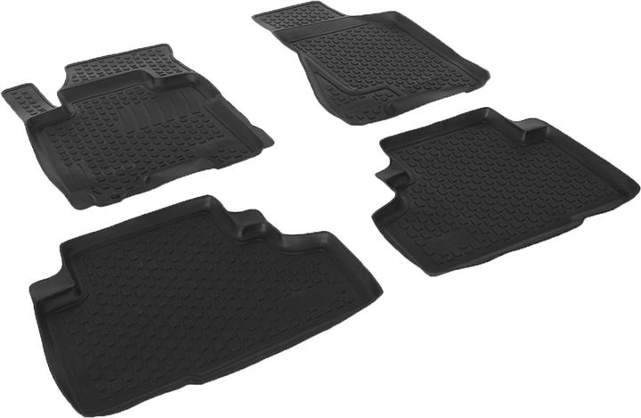 L.LOCKER 203020301 Interior mats L.LOCKER rubber black for KIA Sportage (2004-2009), 4 pc. 203020301