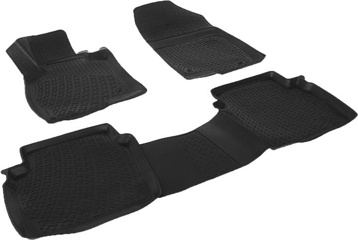 L.LOCKER 210030501 Interior mats L.LOCKER rubber black for Mazda 6 (2013-), 4 pc. 210030501