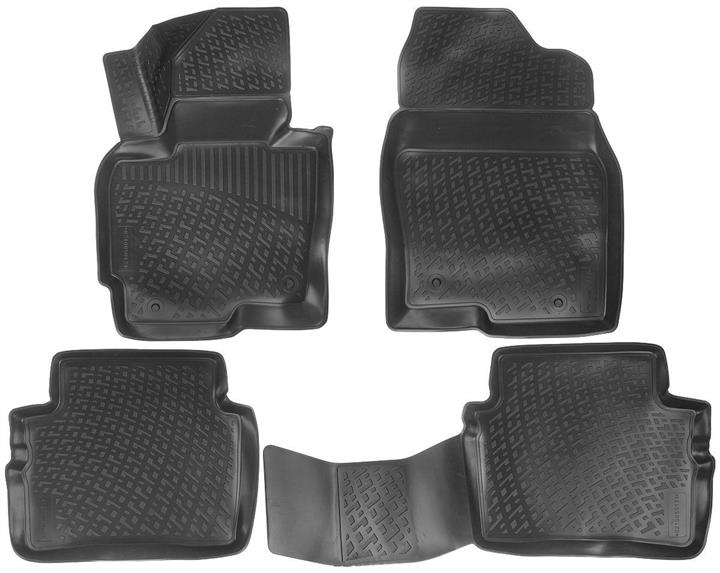 L.LOCKER 210050101 Interior mats L.LOCKER rubber black for Mazda Cx-5 (2012-2016), 4 pc. 210050101