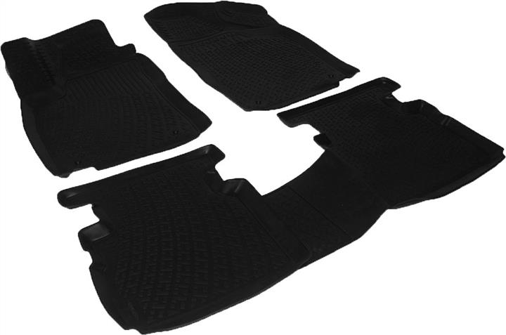 L.LOCKER 224050101 Interior mats L.LOCKER rubber black for MG Rover 5 (2013-), 4 pc. 224050101