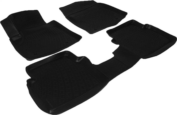L.LOCKER 224030101 Interior mats L.LOCKER rubber black for MG Rover 6 (2010-), 4 pc. 224030101