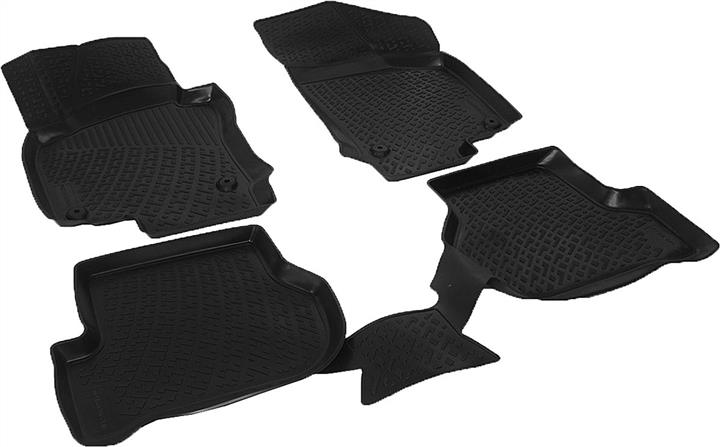 L.LOCKER 216020501 Interior mats L.LOCKER rubber black for Skoda Octavia (2004-2012), 4 pc. 216020501