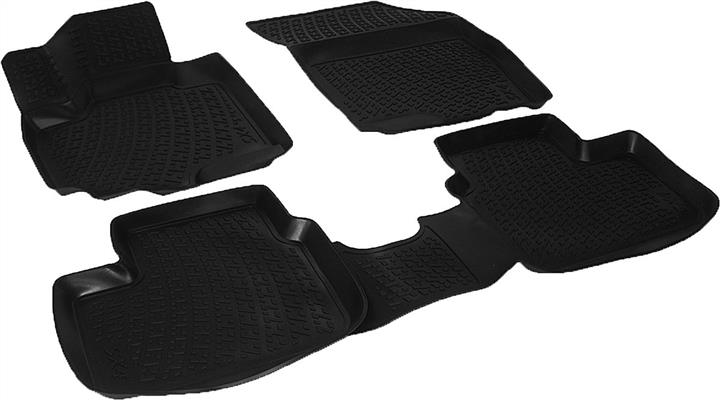 L.LOCKER 212040101 Interior mats L.LOCKER rubber black for Suzuki Sx4 (2006-2014), 4 pc. 212040101