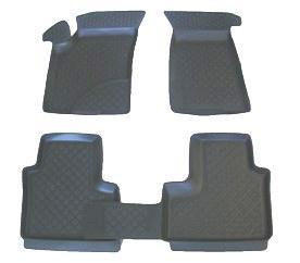 L.LOCKER 280060201 Interior mats L.LOCKER rubber gray for Chevrolet Niva 2123 (2002-), 4 pc. 280060201