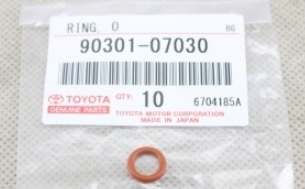 Toyota 90301-07030 Fuel injector O-ring 9030107030 9030107030 Toyota Fuel injector O-ring
