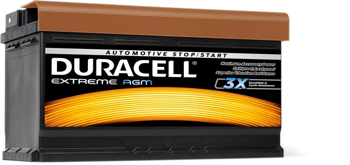 Duracell DE 92 AGM Battery Duracell Extreme AGM 12V 92AH 850A(EN) R+ DE92AGM