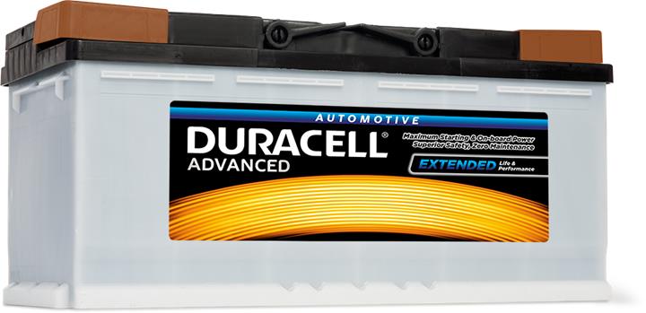 Duracell DA 100 Battery Duracell Advanced 12V 100AH 820A(EN) R+ DA100
