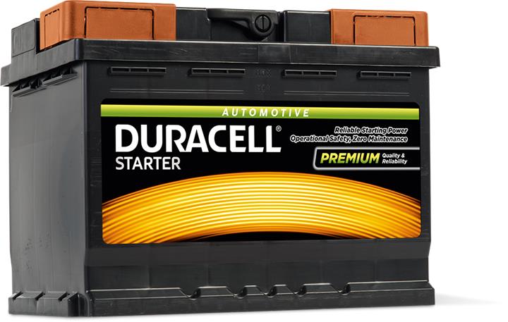 Duracell DS 62 Battery Duracell Starter 12V 62AH 510A(EN) R+ DS62