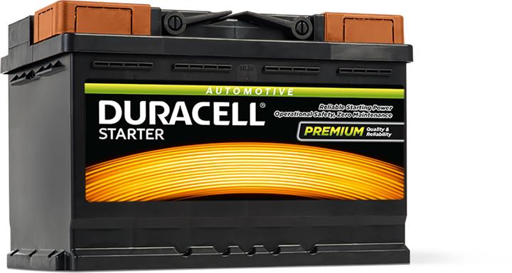 Duracell DS 72 Battery Duracell Starter 12V 72AH 660A(EN) R+ DS72