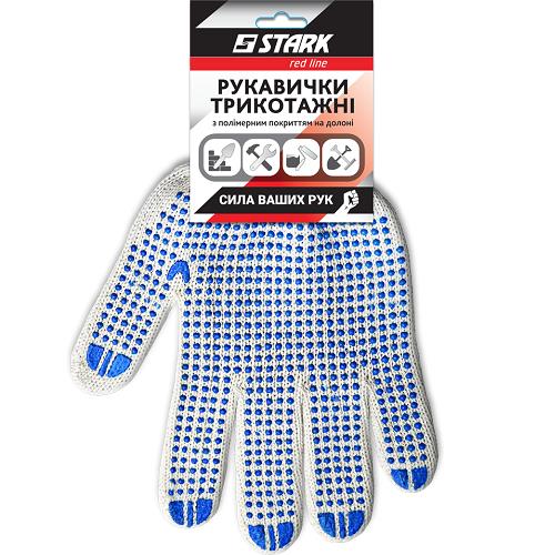 Stark 510851010 Gloves 5 threads white, size 10 510851010