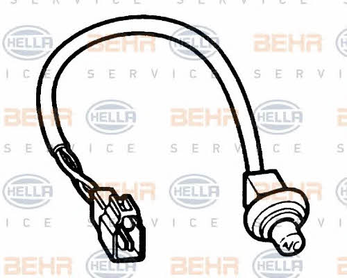 Behr-Hella 6EM 351 002-001 Switch 6EM351002001