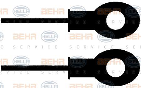 Behr-Hella 8EW 009 144-321 Hub, engine cooling fan wheel 8EW009144321