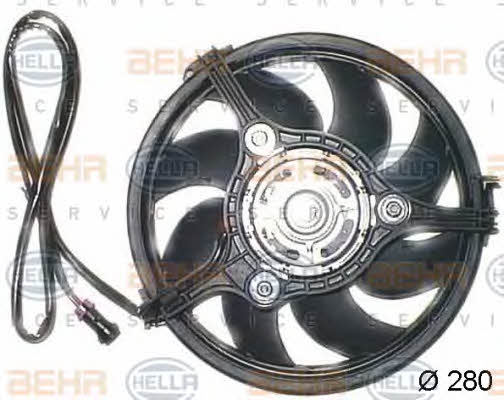 Hub, engine cooling fan wheel Behr-Hella 8EW 009 144-341