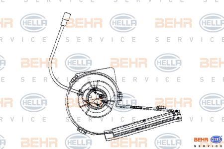 Behr-Hella 8EW 009 159-121 Fan assy - heater motor 8EW009159121