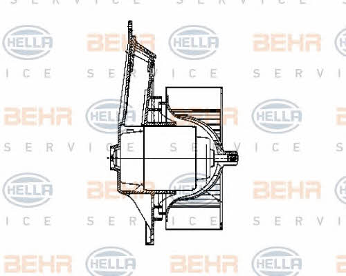 Behr-Hella 8EW 009 159-761 Fan assy - heater motor 8EW009159761