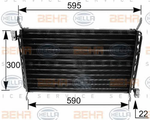 Behr-Hella 8FC 351 035-661 Cooler Module 8FC351035661