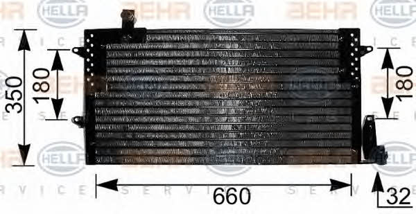 Behr-Hella 8FC 351 036-791 Cooler Module 8FC351036791