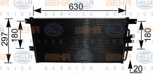 Behr-Hella 8FC 351 037-431 Cooler Module 8FC351037431