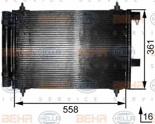 Behr-Hella 8FC 351 300-251 Cooler Module 8FC351300251