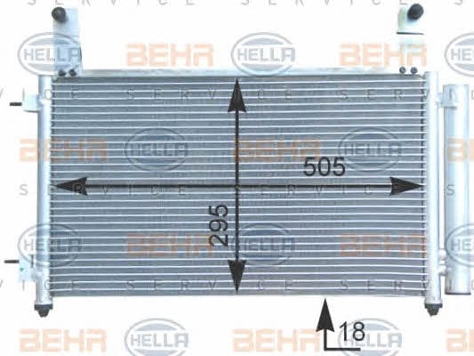 Behr-Hella 8FC 351 303-141 Cooler Module 8FC351303141