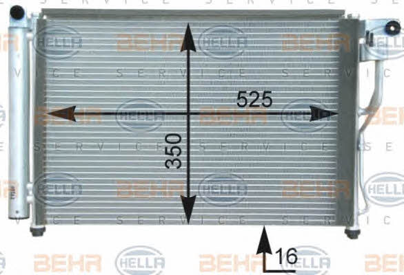 Behr-Hella 8FC 351 303-181 Cooler Module 8FC351303181