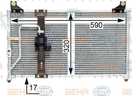 Behr-Hella 8FC 351 310-781 Cooler Module 8FC351310781