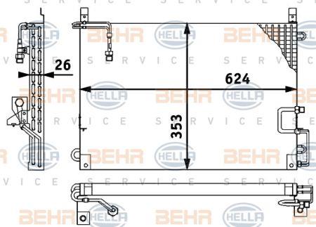 Behr-Hella 8FC 351 317-141 Cooler Module 8FC351317141