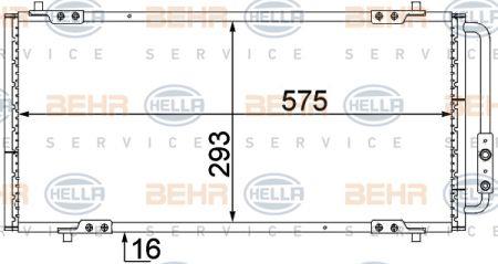 Behr-Hella 8FC 351 330-461 Cooler Module 8FC351330461