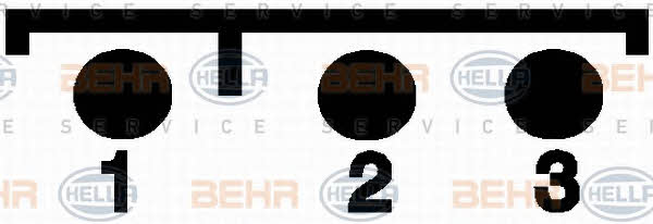 Behr-Hella 8FK 351 110-611 Compressor, air conditioning 8FK351110611