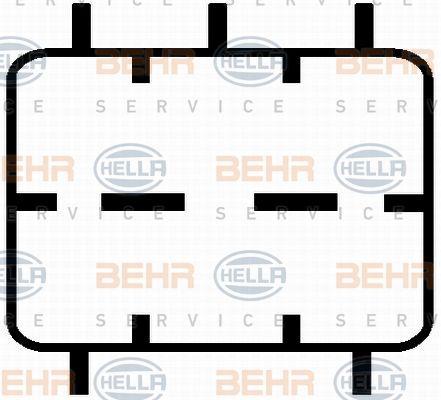 Compressor, air conditioning Behr-Hella 8FK 351 114-511