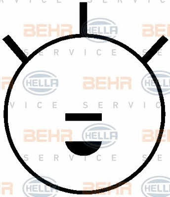 Compressor, air conditioning Behr-Hella 8FK 351 127-571