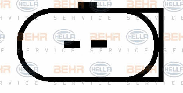 Behr-Hella 8FK 351 132-611 Compressor, air conditioning 8FK351132611