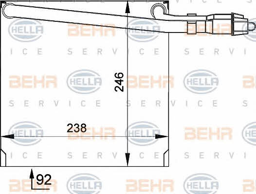 Behr-Hella 8FV 351 210-041 Auto part 8FV351210041