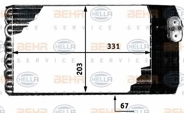 Behr-Hella 8FV 351 210-581 Auto part 8FV351210581