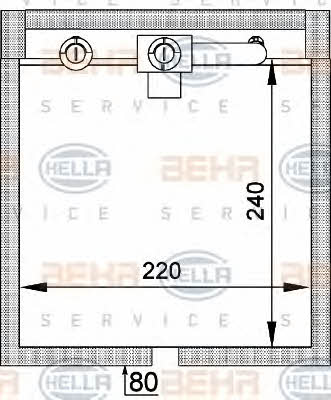 Behr-Hella 8FV 351 336-011 Auto part 8FV351336011